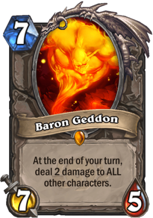 Baron Geddon Card