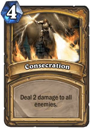 Consecration Card