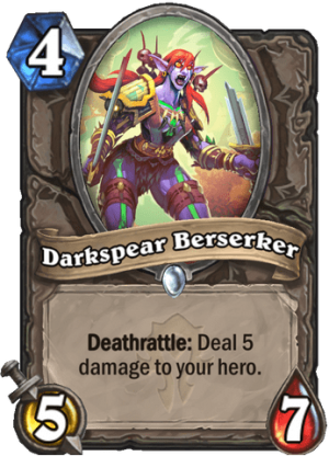 Darkspear Berserker Card