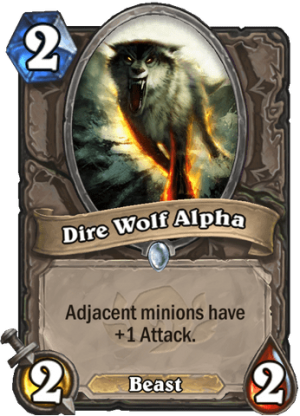 Dire Wolf Alpha Card