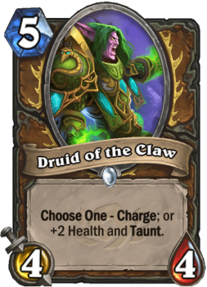 Druid of the Claw Card