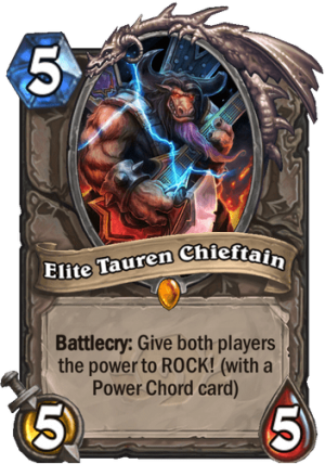 Elite Tauren Chieftain Card