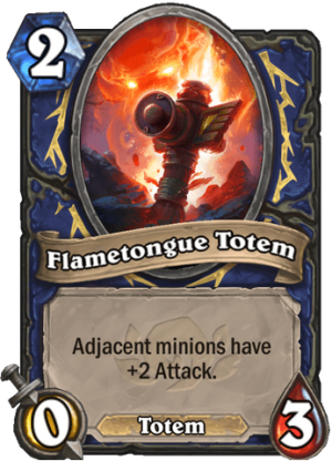 Flametongue Totem Card