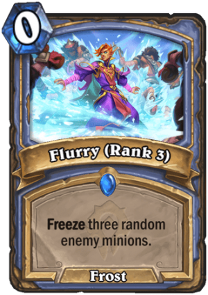 Flurry (Rank 3) Card