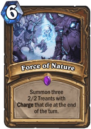 Force of Nature Card