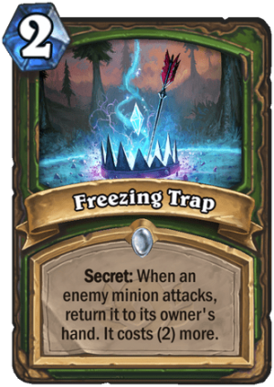 Freezing Trap Card