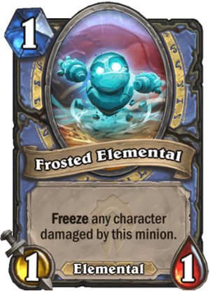 Frosted Elemental Card