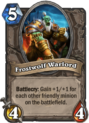 Frostwolf Warlord Card