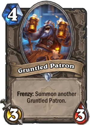 Gruntled Patron Card