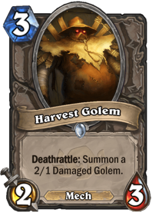 Harvest Golem Card