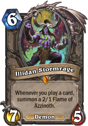 Illidan Stormrage Card