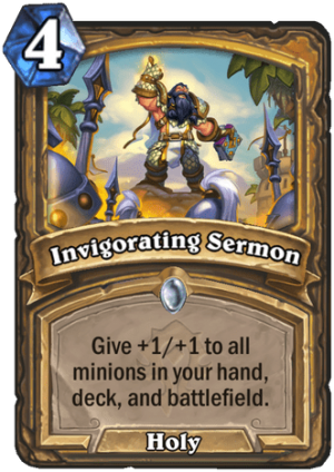 Invigorating Sermon Card