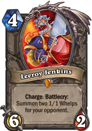 Leeroy Jenkins Card