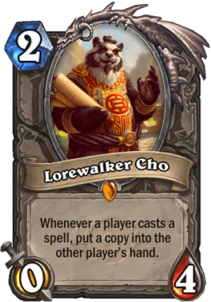 Lorewalker Cho Card