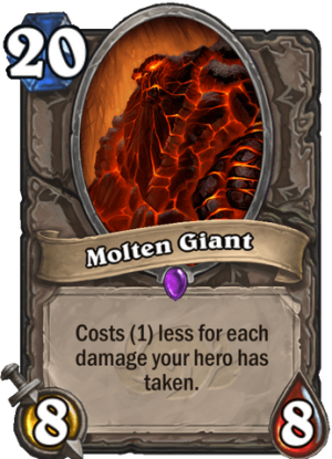 Molten Giant Card