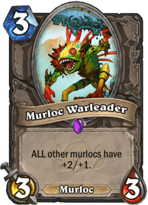 Murloc Warleader Card