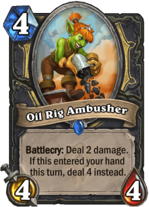 Oil Rig Ambusher Card