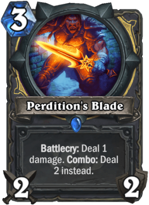 Perdition’s Blade Card