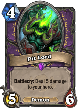 Pit Lord Card