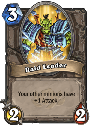 Raid Leader Card