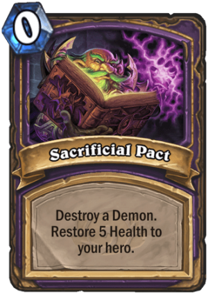 Sacrificial Pact Card