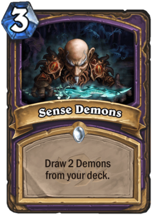 Sense Demons Card