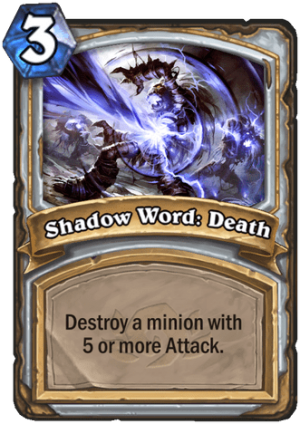 Shadow Word: Death Card