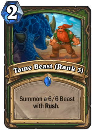 Tame Beast (Rank 3) Card