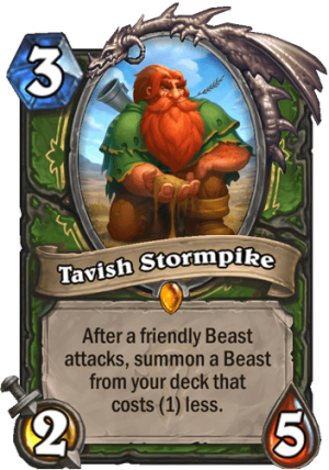 Tavish Stormpike Card