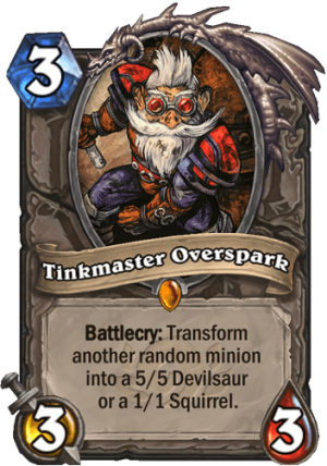 Tinkmaster Overspark Card