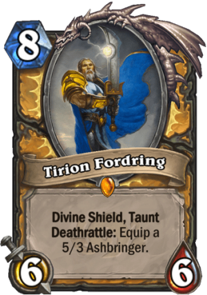 Tirion Fordring Card