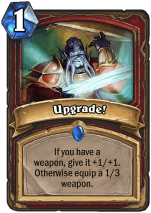 Upgrade! Card