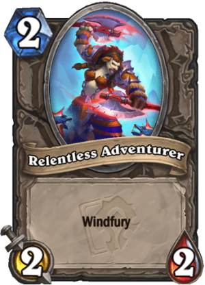 Relentless Adventurer Card