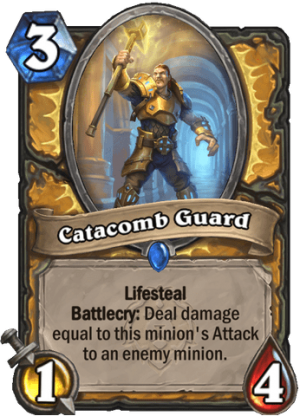 Catacomb Guard Card