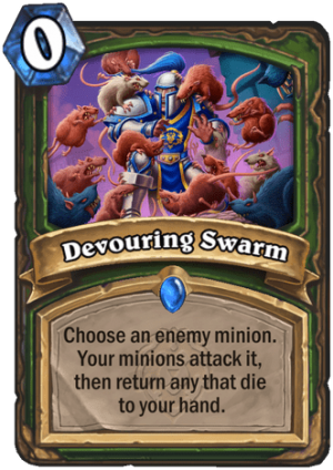 Devouring Swarm Card