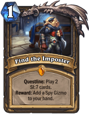 Find the Imposter Card