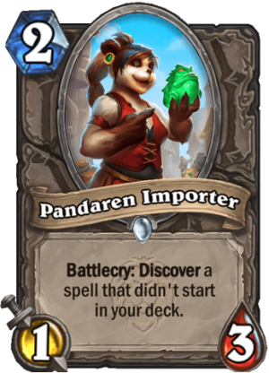 Pandaren Importer Card