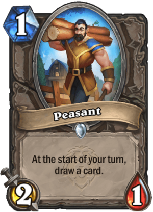 Peasant Card