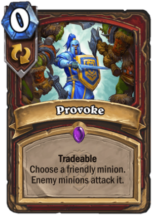 Provoke Card