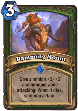 Ramming Mount Card