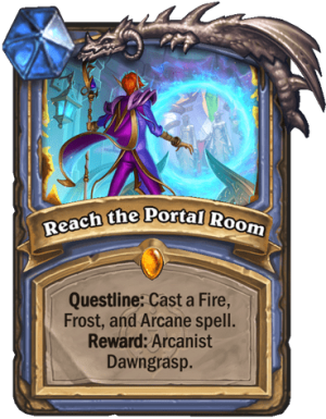 Reach the Portal Room Card