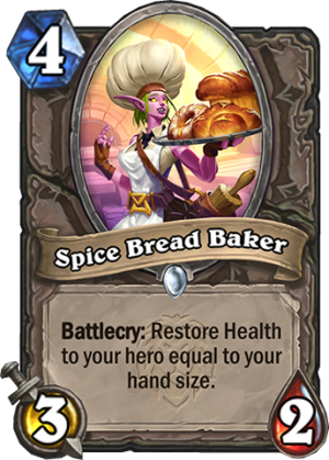 Spice Bread Baker Card