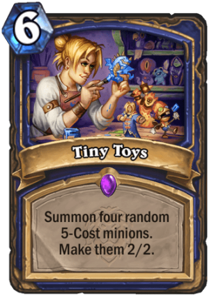 Tiny Toys Card