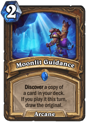 Moonlit Guidance Card