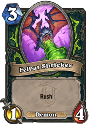 Felbat Shrieker Card