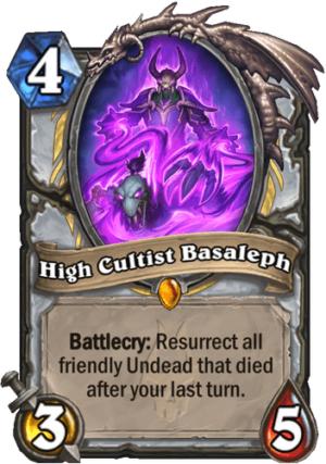 High Cultist Basaleph Card