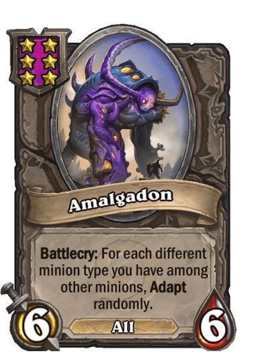 Amalgadon Card!