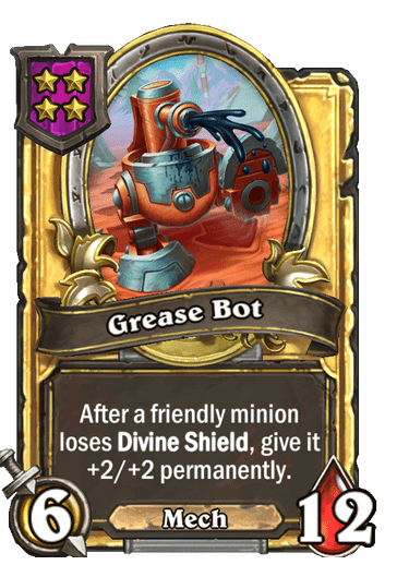 Grease Bot Card