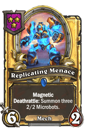 Replicating Menace Card