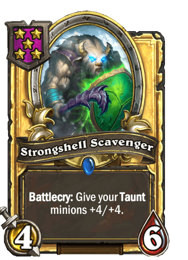 Strongshell Scavenger Card